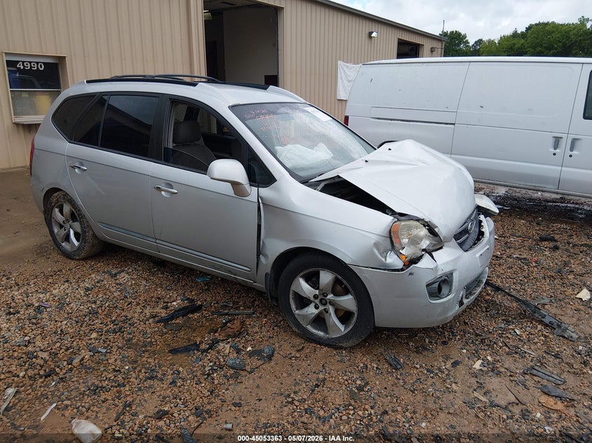 2007 Kia Rondo VIN KNAFG526577120167 IAAI salvage auction — FRONT END, Salvage (North Carolina), sold $250 on 2026-07-13 (photo 1)