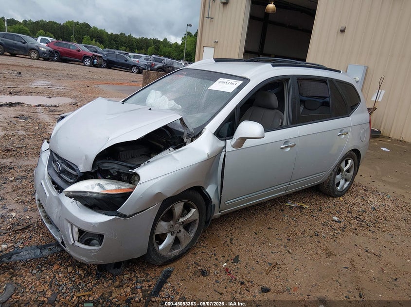 2007 Kia Rondo VIN KNAFG526577120167 IAAI salvage auction — FRONT END, Salvage (North Carolina), sold $250 on 2026-07-13 (photo 2)