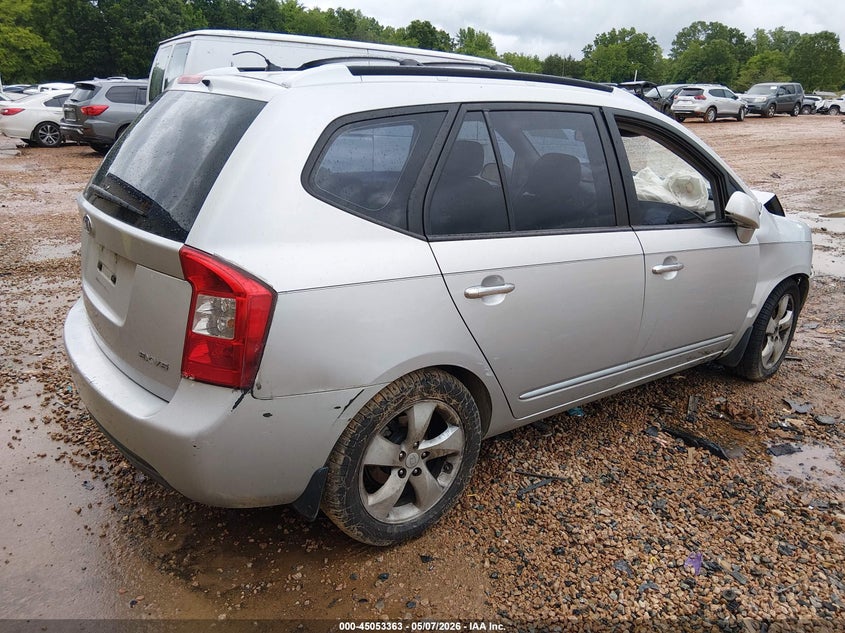 2007 Kia Rondo VIN KNAFG526577120167 IAAI salvage auction — FRONT END, Salvage (North Carolina), sold $250 on 2026-07-13 (photo 4)