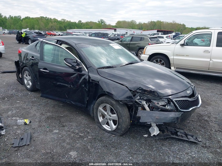 2015 Kia Optima VIN 5XXGM4A76FG480736 IAAI salvage auction — RIGHT SIDE, Salvage - Greater Than 75% (Maryland), sold $225 on 2026-07-27 (photo 1)