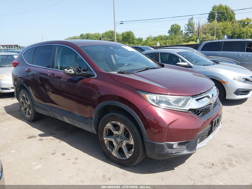 2017 Honda Cr-v VIN 5J6RW2H81HL035226 IAAI salvage auction — HAIL, Salvage Title, sold $5,400 on 2026-07-17 (photo 1)