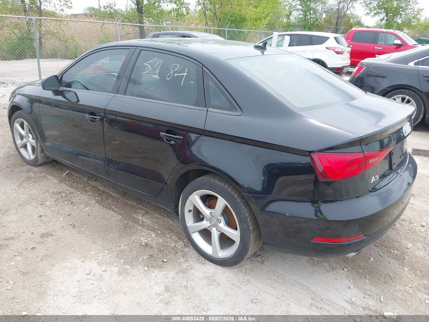 2015 Audi A3 VIN WAUBFGFF3F1121780 IAAI salvage auction — UNKNOWN, Salvage (Illinois), sold $1,225 on 2026-07-21 (photo 3)