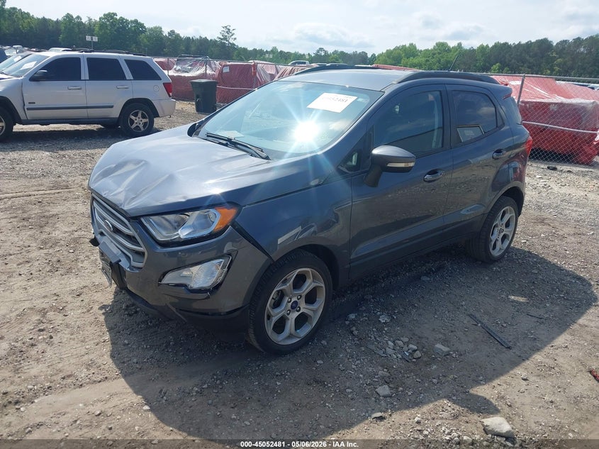 2021 Ford Ecosport VIN MAJ3S2GEXMC453928 IAAI salvage auction — FRONT END, Salvage (Georgia), sold $1,250 on 2026-07-17 (photo 2)