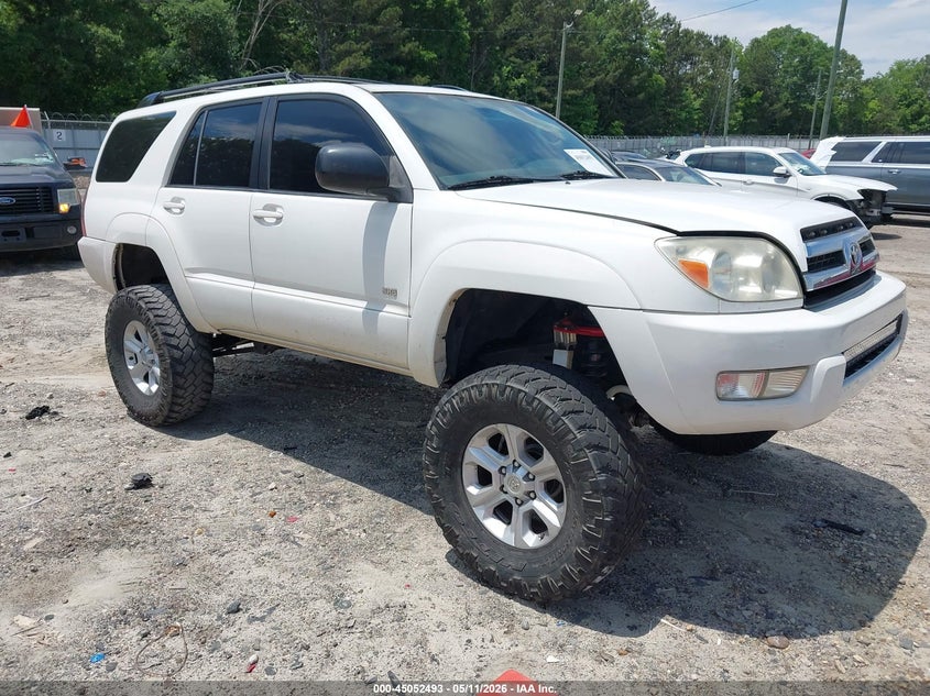 2005 Toyota 4runner VIN JTEZU14R958031858 IAAI salvage auction — ELECTRICAL, Salvage (Georgia), sold $2,100 on 2026-07-08 (photo 1)
