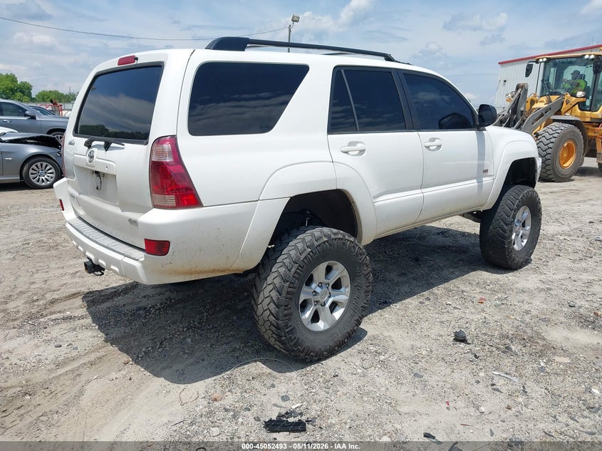 2005 Toyota 4runner VIN JTEZU14R958031858 IAAI salvage auction — ELECTRICAL, Salvage (Georgia), sold $2,100 on 2026-07-08 (photo 4)