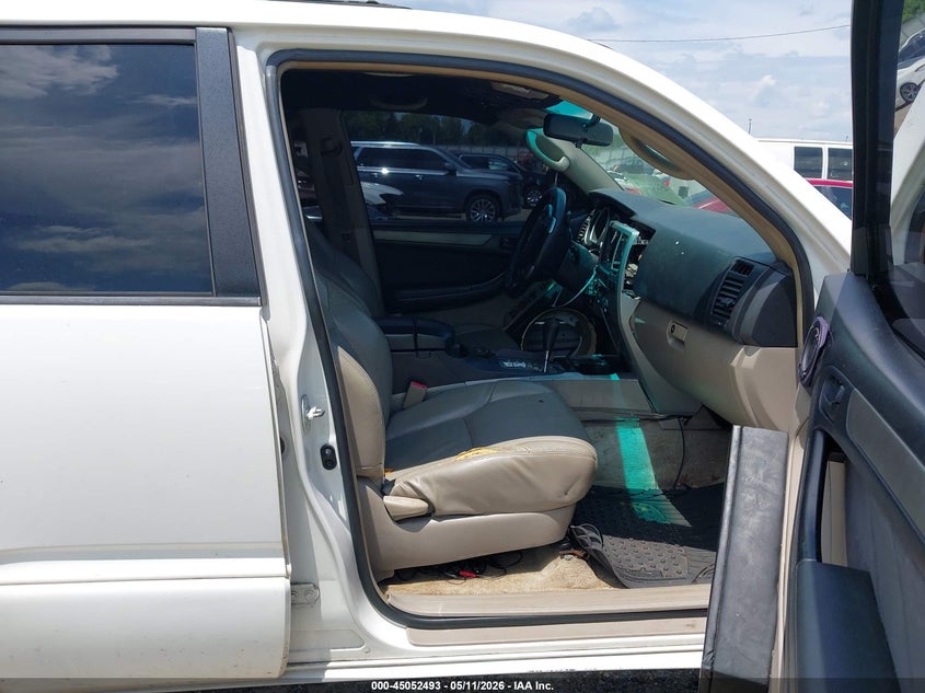 2005 Toyota 4runner VIN JTEZU14R958031858 IAAI salvage auction — ELECTRICAL, Salvage (Georgia), sold $2,100 on 2026-07-08 (photo 5)