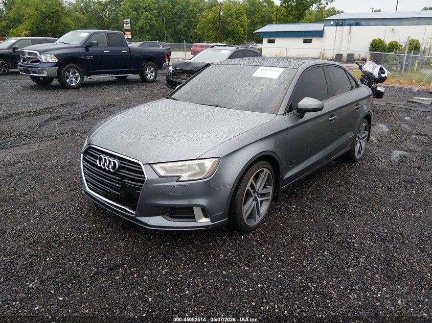 2018 Audi A3 VIN WAUAUGFF8J1091623 IAAI salvage auction — FRONT END, Clear (South Carolina), sold $3,500 on 2026-07-28 (photo 2)