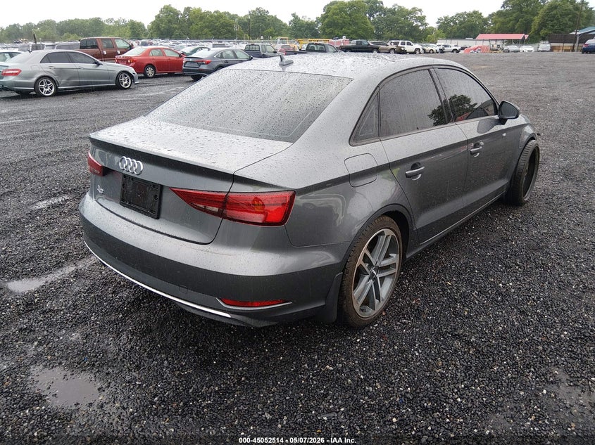 2018 Audi A3 VIN WAUAUGFF8J1091623 IAAI salvage auction — FRONT END, Clear (South Carolina), sold $3,500 on 2026-07-28 (photo 4)