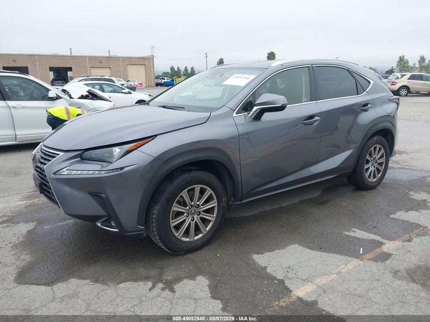 2021 Lexus Nx VIN JTJDARDZXM2253278 IAAI salvage auction — RIGHT FRONT, Clear - Dealer Only (California), sold $7,050 on 2026-07-29 (photo 2)