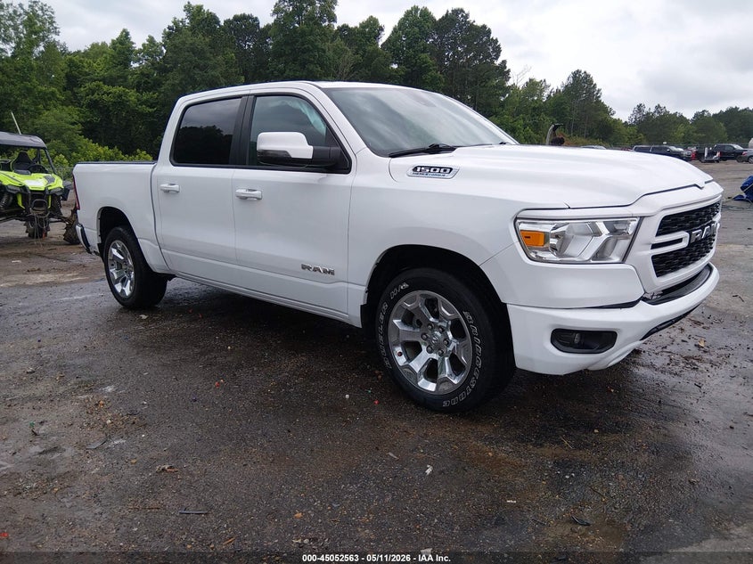 2024 Ram 1500 VIN 1C6RREFT7RN164350 IAAI salvage auction — FRONT END, Salvage (Mississippi), sold $11,500 on 2026-07-29 (photo 1)