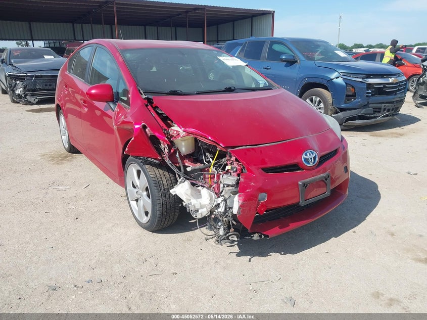 2010 Toyota Prius v VIN JTDKN3DU4A0062348 IAAI salvage auction — FRONT END, Salvage (Texas), sold $1,350 on 2026-07-07 (photo 1)