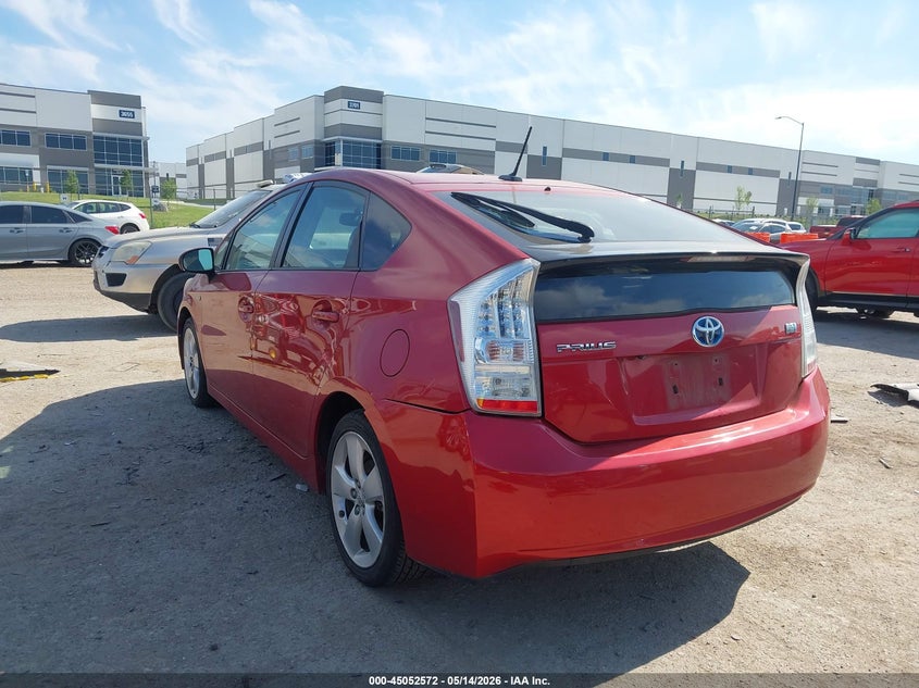 2010 Toyota Prius v VIN JTDKN3DU4A0062348 IAAI salvage auction — FRONT END, Salvage (Texas), sold $1,350 on 2026-07-07 (photo 3)