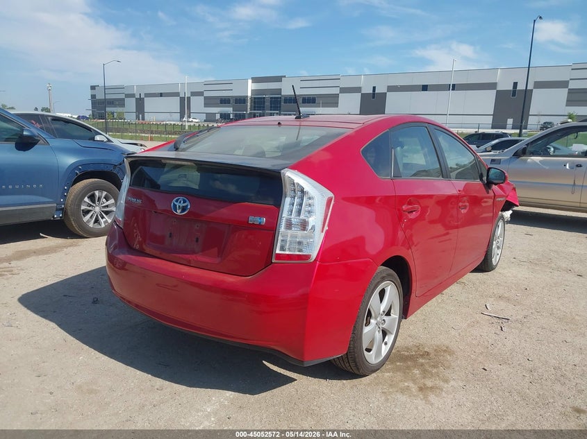 2010 Toyota Prius v VIN JTDKN3DU4A0062348 IAAI salvage auction — FRONT END, Salvage (Texas), sold $1,350 on 2026-07-07 (photo 4)