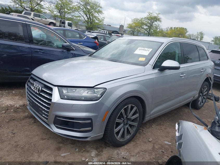 2017 Audi Q7 VIN WA1VAAF7XHD003578 IAAI salvage auction — RIGHT FRONT, Salvage (Ohio), sold $3,700 on 2026-07-14 (photo 2)
