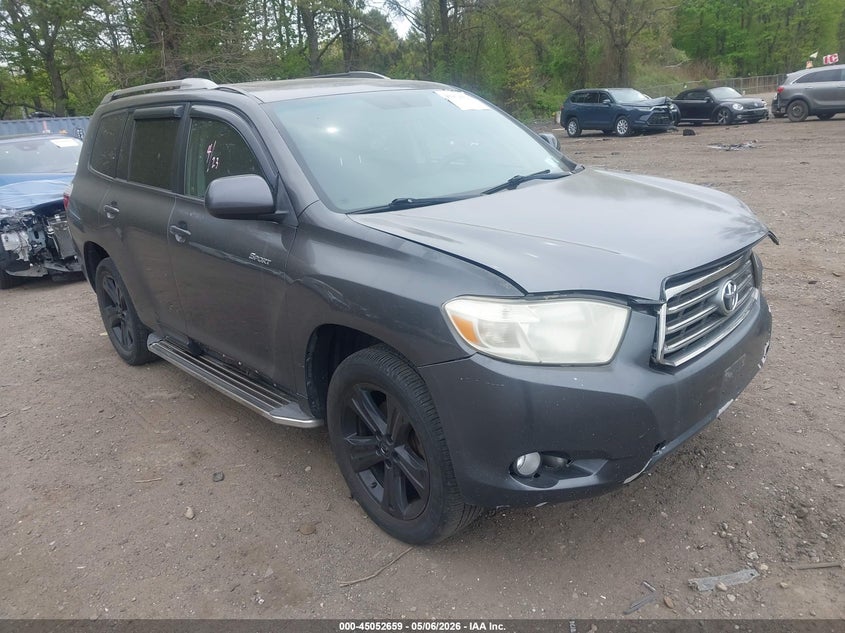 2008 Toyota Highlander VIN JTEES43A182100776 IAAI salvage auction — FRONT END, Mv-907A (New York), sold $875 on 2026-07-07 (photo 1)