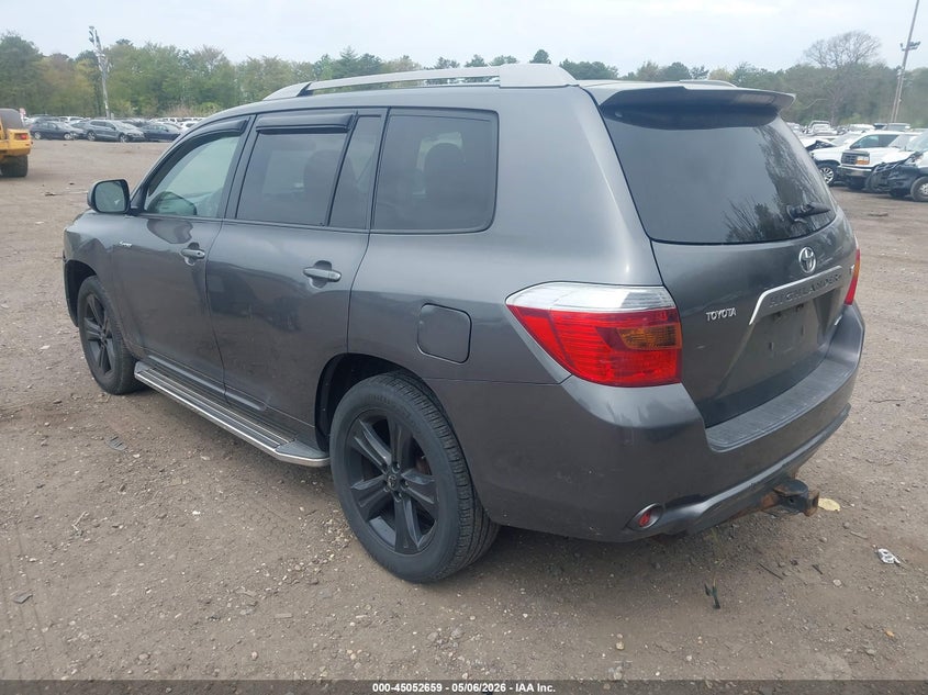 2008 Toyota Highlander VIN JTEES43A182100776 IAAI salvage auction — FRONT END, Mv-907A (New York), sold $875 on 2026-07-07 (photo 3)