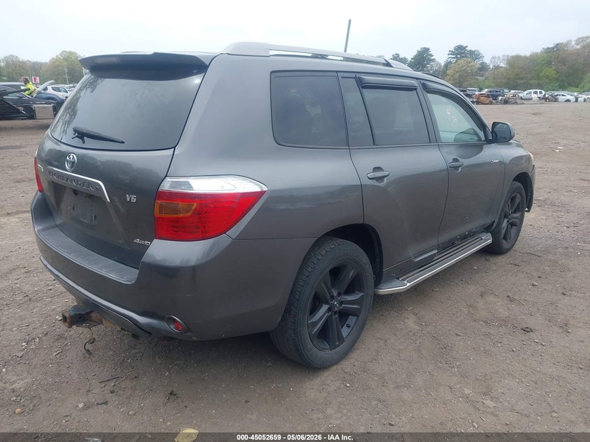2008 Toyota Highlander VIN JTEES43A182100776 IAAI salvage auction — FRONT END, Mv-907A (New York), sold $875 on 2026-07-07 (photo 4)