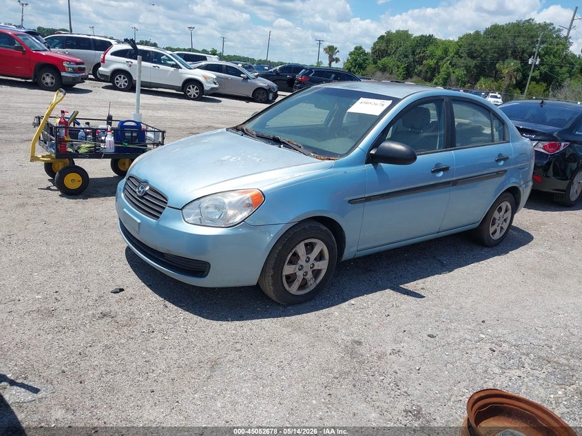 2009 Hyundai Accent VIN KMHCM46C69U288666 IAAI salvage auction — NORMAL WEAR, Clear (Florida), sold $25 on 2026-07-29 (photo 2)