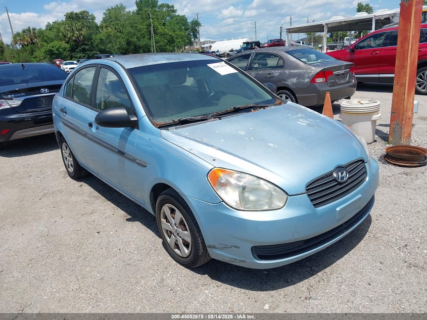 2009 Hyundai Accent VIN KMHCM46C69U288666 IAAI salvage auction — NORMAL WEAR, Clear (Florida), sold $25 on 2026-07-29 (photo 6)