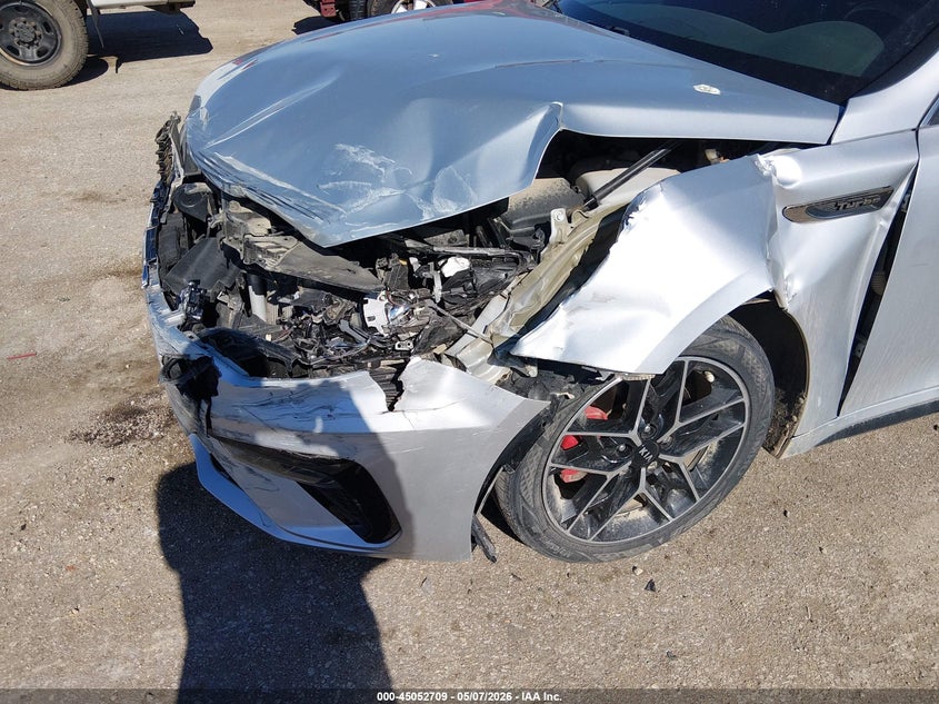 2019 Kia Optima VIN 5XXGW4L20KG365765 IAAI salvage auction — FRONT END, Salvage (Kansas), sold $2,950 on 2026-07-31 (photo 6)
