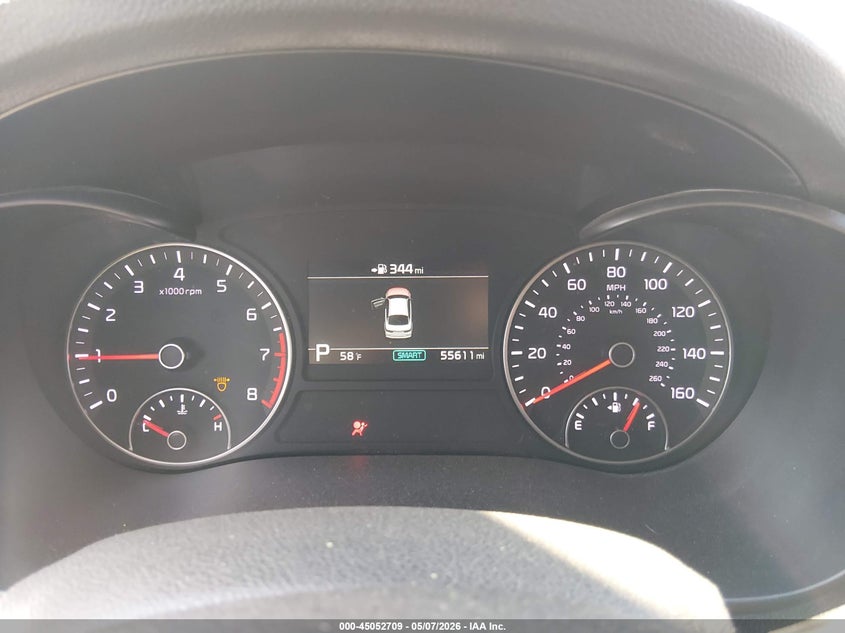 2019 Kia Optima VIN 5XXGW4L20KG365765 IAAI salvage auction — FRONT END, Salvage (Kansas), sold $2,950 on 2026-07-31 (photo 7)