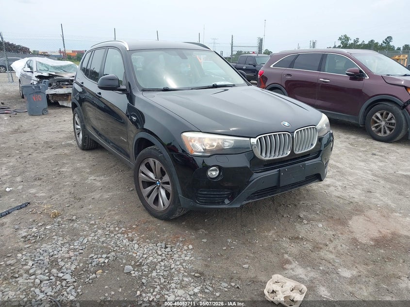2016 BMW X3 VIN 5UXWX9C53G0D66824 IAAI salvage auction — LEFT SIDE, Salvage (Georgia), sold $2,500 on 2026-07-24 (photo 1)