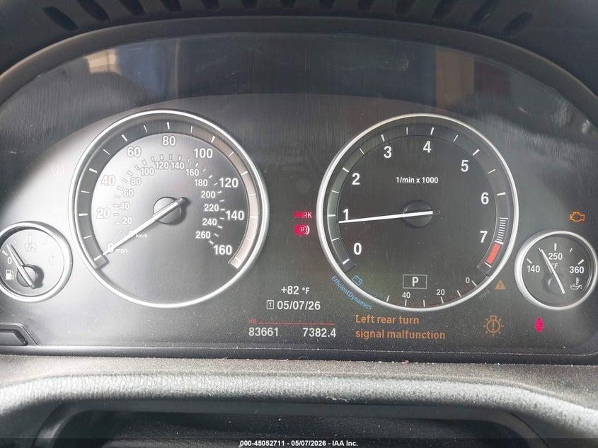 2016 BMW X3 VIN 5UXWX9C53G0D66824 IAAI salvage auction — LEFT SIDE, Salvage (Georgia), sold $2,500 on 2026-07-24 (photo 7)