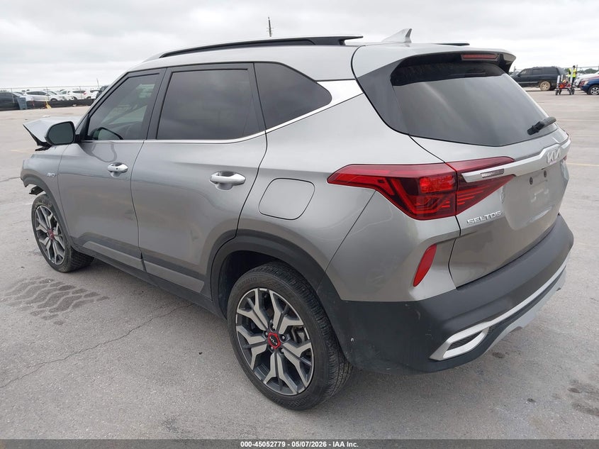 2023 Kia Seltos VIN KNDETCA26P7383023 IAAI salvage auction — FRONT END, Original (Texas), sold $2,800 on 2026-07-30 (photo 3)