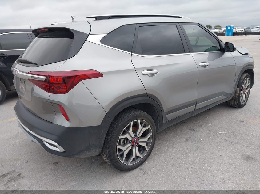 2023 Kia Seltos VIN KNDETCA26P7383023 IAAI salvage auction — FRONT END, Original (Texas), sold $2,800 on 2026-07-30 (photo 4)