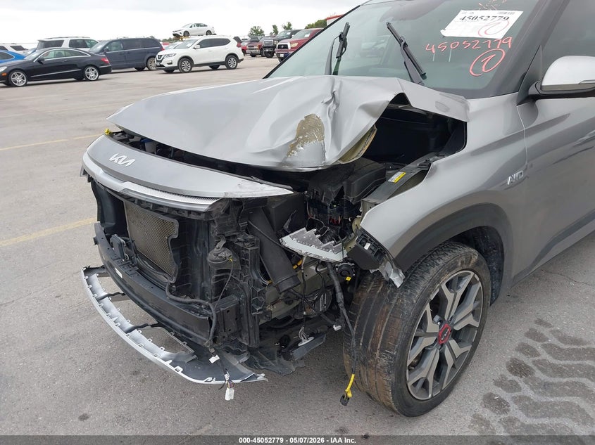 2023 Kia Seltos VIN KNDETCA26P7383023 IAAI salvage auction — FRONT END, Original (Texas), sold $2,800 on 2026-07-30 (photo 6)