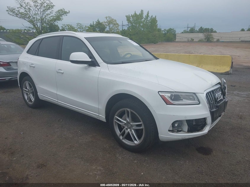 2017 Audi Q5 VIN WA1L2AFP1HA094553 IAAI salvage auction — FRONT END, Mv-907A (New York), sold $900 on 2026-07-28 (photo 1)