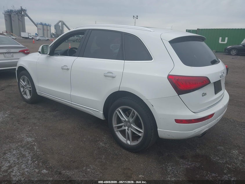 2017 Audi Q5 VIN WA1L2AFP1HA094553 IAAI salvage auction — FRONT END, Mv-907A (New York), sold $900 on 2026-07-28 (photo 3)