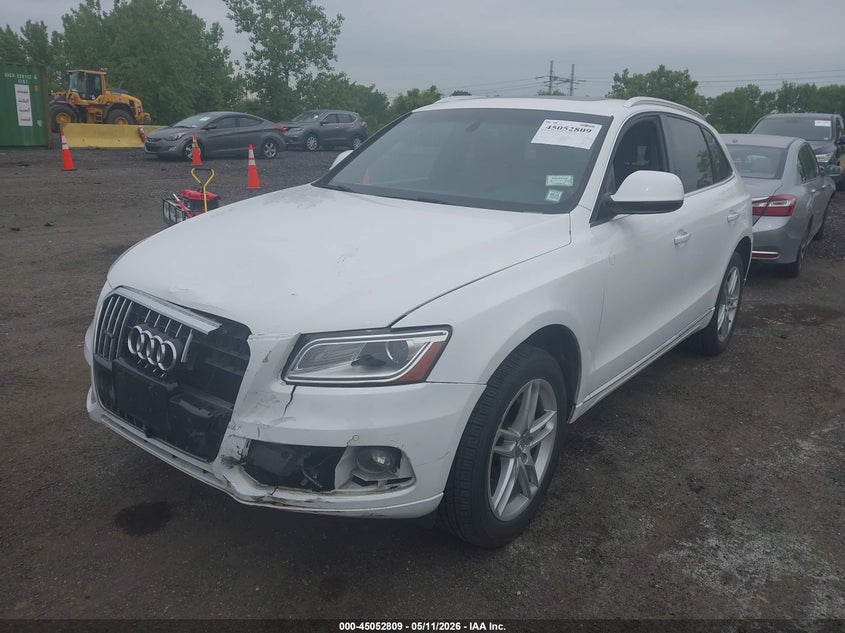 2017 Audi Q5 VIN WA1L2AFP1HA094553 IAAI salvage auction — FRONT END, Mv-907A (New York), sold $900 on 2026-07-28 (photo 6)
