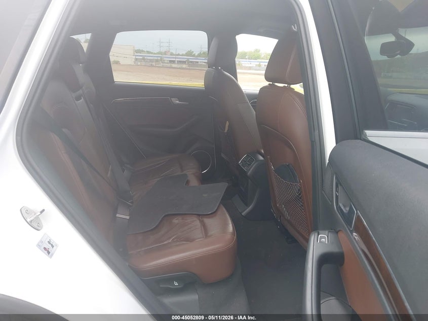 2017 Audi Q5 VIN WA1L2AFP1HA094553 IAAI salvage auction — FRONT END, Mv-907A (New York), sold $900 on 2026-07-28 (photo 8)