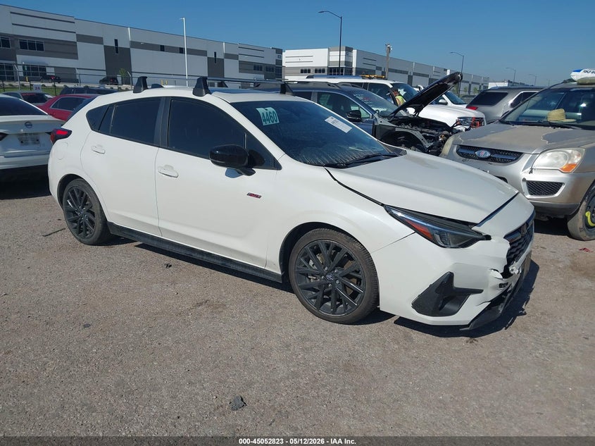 2024 Subaru Impreza VIN JF1GUHJC2R8320581 IAAI salvage auction — FRONT END, Salvage (Texas), sold $7,100 on 2026-07-07 (photo 1)