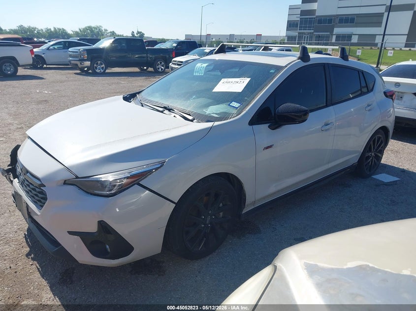2024 Subaru Impreza VIN JF1GUHJC2R8320581 IAAI salvage auction — FRONT END, Salvage (Texas), sold $7,100 on 2026-07-07 (photo 2)