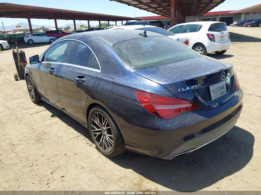 2018 Mercedes-benz Cla-klasse VIN WDDSJ4EB3JN502969 IAAI salvage auction — MECHANICAL, Salvage (Arizona), sold $2,000 on 2026-07-28 (photo 3)