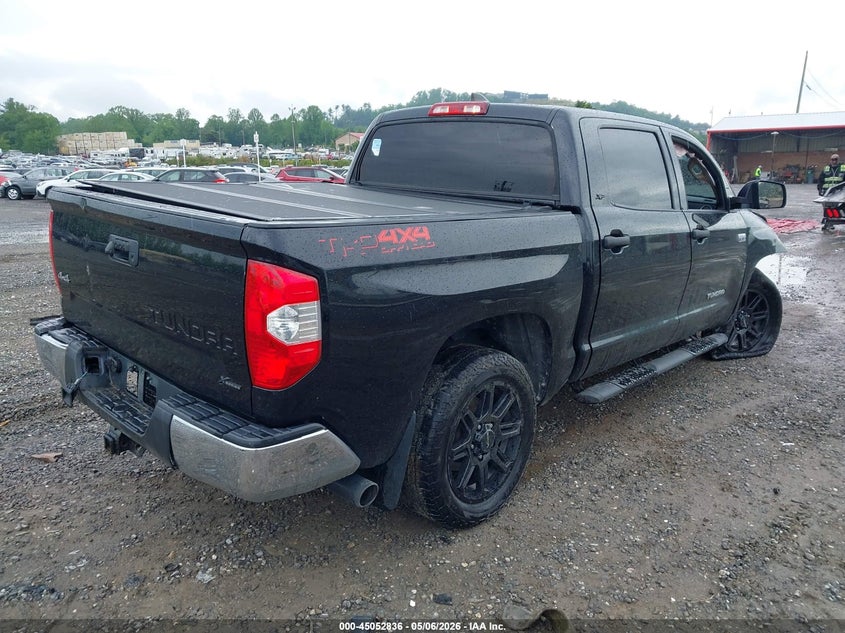 2021 Toyota Tundra VIN 5TFDY5F13MX037290 IAAI salvage auction — RIGHT FRONT, Salvage Title, sold $10,000 on 2026-08-23 (photo 4)