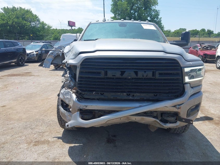 2021 Ram 2500 VIN 3C6UR5FL5MG507183 IAAI salvage auction — RIGHT FRONT, Clear (Oklahoma), sold $11,100 on 2026-07-31 (photo 6)