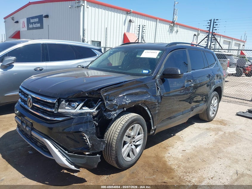 2021 Volkswagen Atlas VIN 1V2AP2CA7MC509165 IAAI salvage auction — SIDE, Salvage (Texas), sold $3,175 on 2026-07-19 (photo 2)