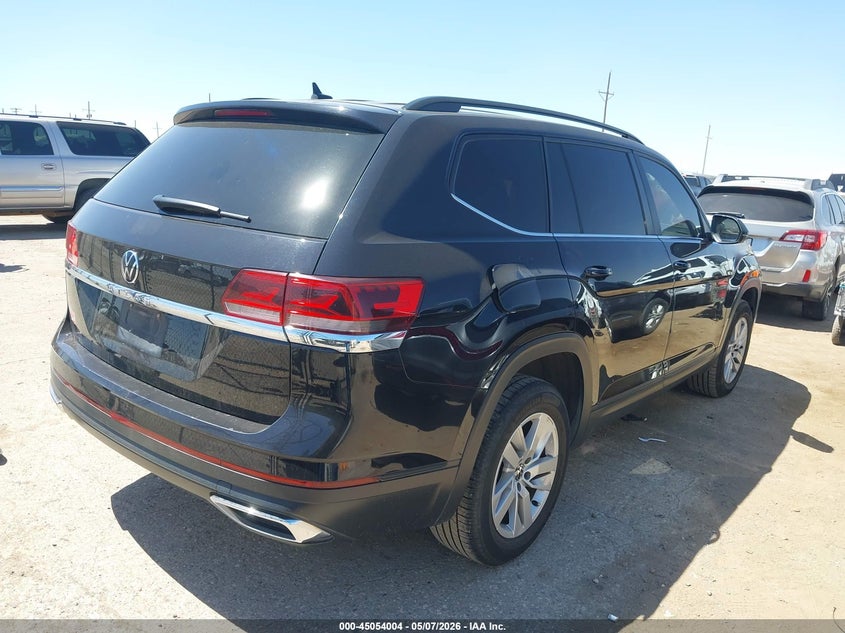 2021 Volkswagen Atlas VIN 1V2AP2CA7MC509165 IAAI salvage auction — SIDE, Salvage (Texas), sold $3,175 on 2026-07-19 (photo 4)