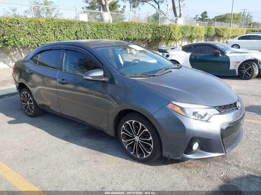 2016 Toyota Corolla VIN 5YFBURHE2GP475330 IAAI salvage auction — REAR END, Salvage (California), sold $3,350 on 2026-07-17 (photo 1)