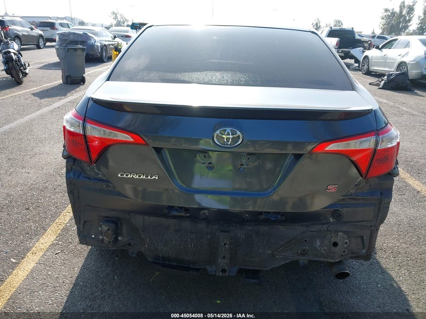 2016 Toyota Corolla VIN 5YFBURHE2GP475330 IAAI salvage auction — REAR END, Salvage (California), sold $3,350 on 2026-07-17 (photo 6)