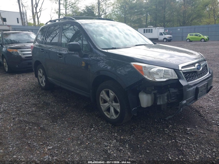 2016 Subaru Forester VIN JF2SJADC2GH426107 IAAI salvage auction — RIGHT FRONT, Salvage (New Jersey), sold $900 on 2026-07-22 (photo 1)