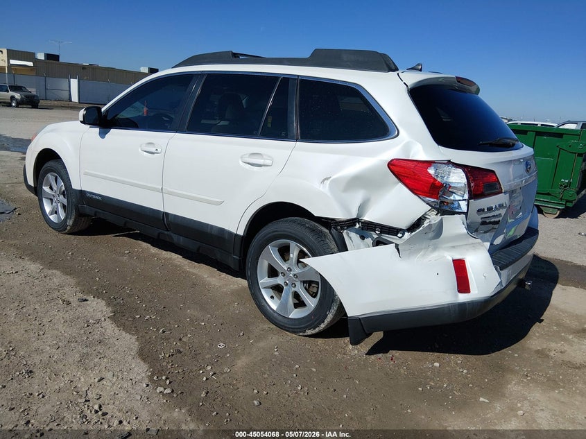 2013 Subaru Outback VIN 4S4BRDPC7D2286859 IAAI salvage auction — LEFT REAR, Salvage (Colorado), sold $750 on 2026-07-17 (photo 3)