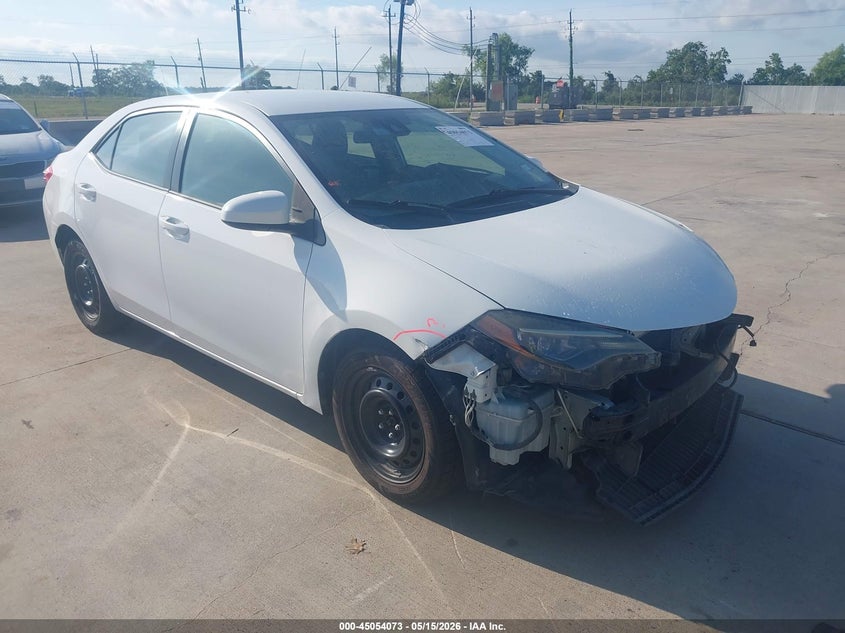 2017 Toyota Corolla VIN 5YFBURHE8HP712209 IAAI salvage auction — FRONT END, Original (Texas), sold $4,700 on 2026-07-10 (photo 1)