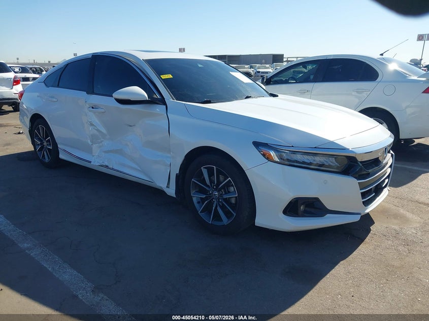 2021 Honda Accord VIN 1HGCV1F50MA064998 IAAI salvage auction — LEFT & RIGHT, Salvage (Arizona), sold $8,975 on 2026-07-28 (photo 1)