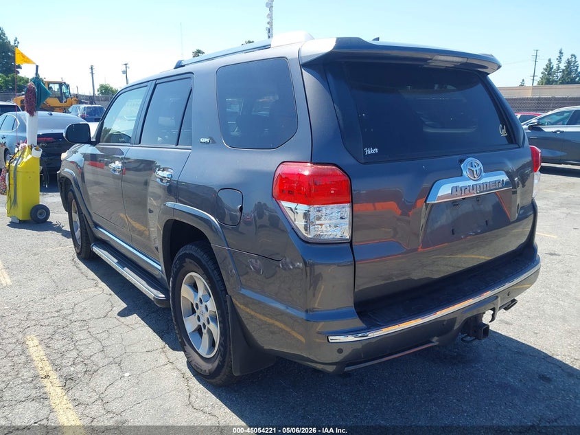 2013 Toyota 4runner VIN JTEZU5JR7D5055314 IAAI salvage auction — FRONT & REAR, Salvage (California), sold $6,175 on 2026-07-06 (photo 3)