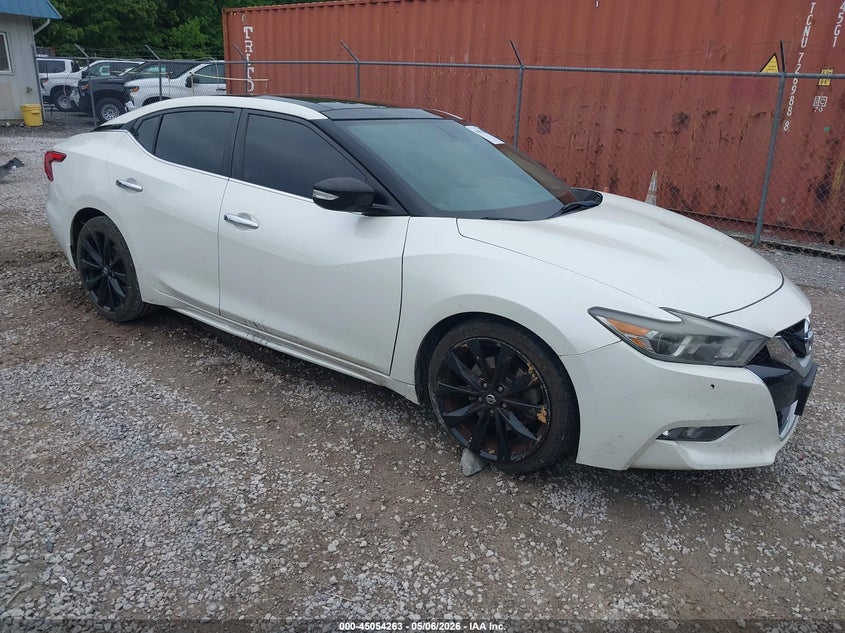 2017 Nissan Maxima VIN 1N4AA6APXHC442218 IAAI salvage auction — UNKNOWN, Salvage (Kentucky), sold $275 on 2026-07-31 (photo 1)