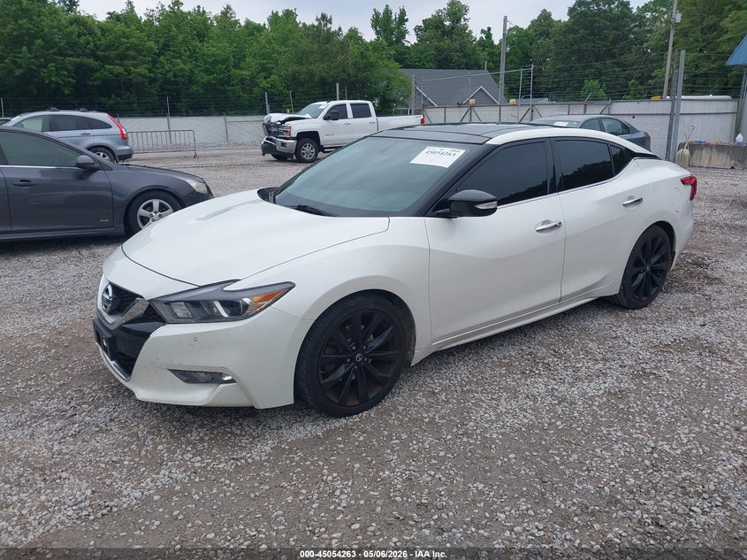 2017 Nissan Maxima VIN 1N4AA6APXHC442218 IAAI salvage auction — UNKNOWN, Salvage (Kentucky), sold $275 on 2026-07-31 (photo 2)